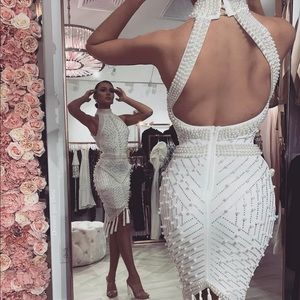 Donnee par dieu size M ANDRA dress in white